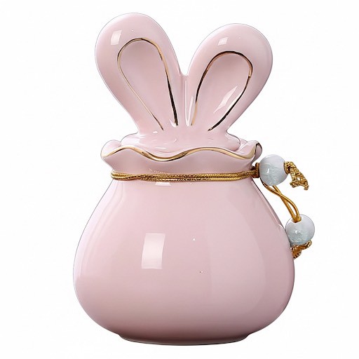 圓滿兔守陶瓷骨灰罐