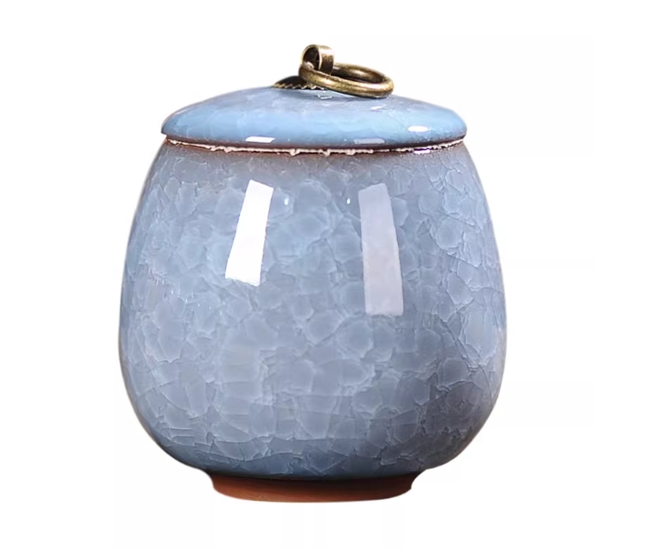 冰裂陶瓷骨灰罐