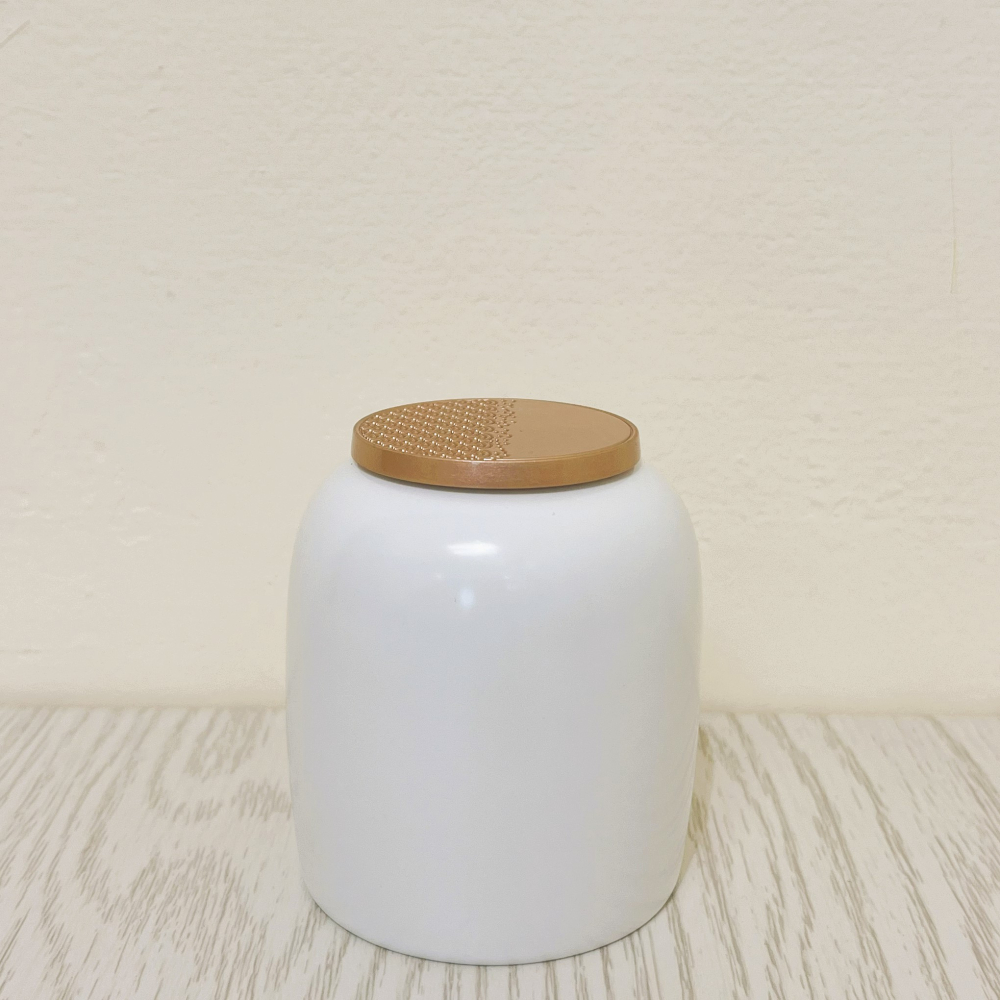 金紋拾光陶瓷骨灰罐
