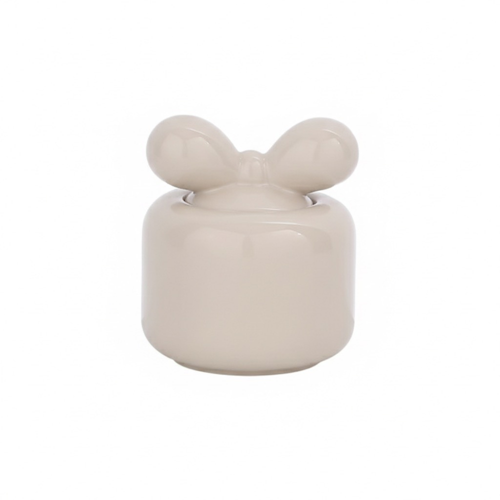 相繫蝴蝶結陶瓷骨灰罐