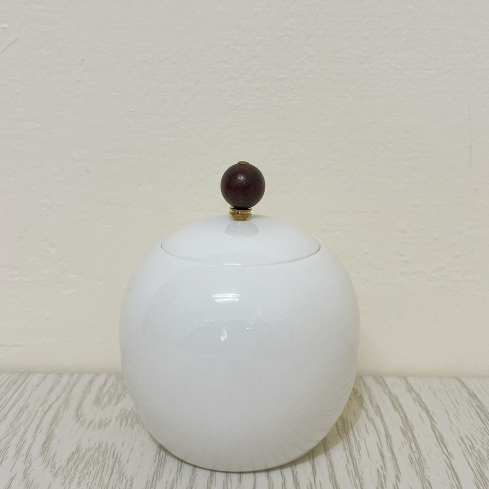 白玉拾珍陶瓷骨灰罐